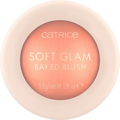 Catrice Soft Glam Baked Blush | Luminous, Lightweight Powder for Buildable Co...