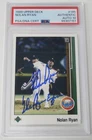 Nolan Ryan ASTROS HOF Signed Autograph 1989 Upper Deck Card # 145 PSA 10 Auto