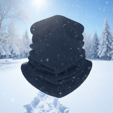 Neck Warmer Gaiter Polar Fleece Neck Scarf Winter Half Face Cover Ski Tube Scarf
