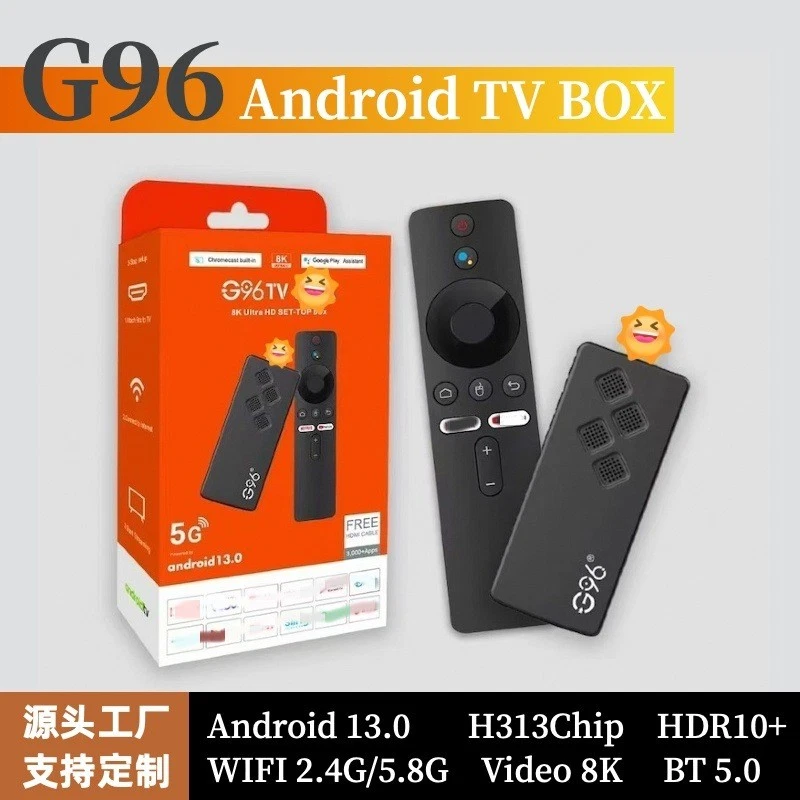 Android 13 Fire TV Stick 8K Media Player 2.4/5G Dual Wifi BT Mit Sprachfunktion - Bild 2 von 4