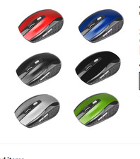 2.4GHz Wireless Optical Mouse Mice USB Receiv...