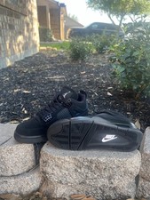 Size 7.5 Women  s, 6 In Men  s - Air Jordan 4 Retro 2025 Black Cat