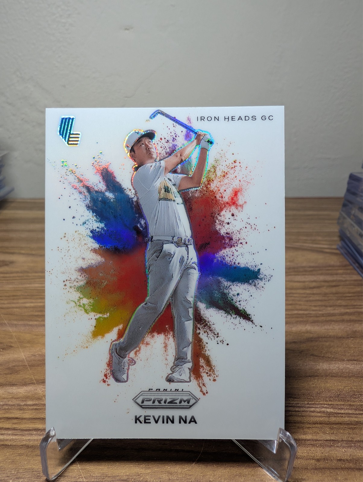 2024 Panini Prizm Liv Golf Color Blast Kevin Na SSP Case Hit Rare Insert SP