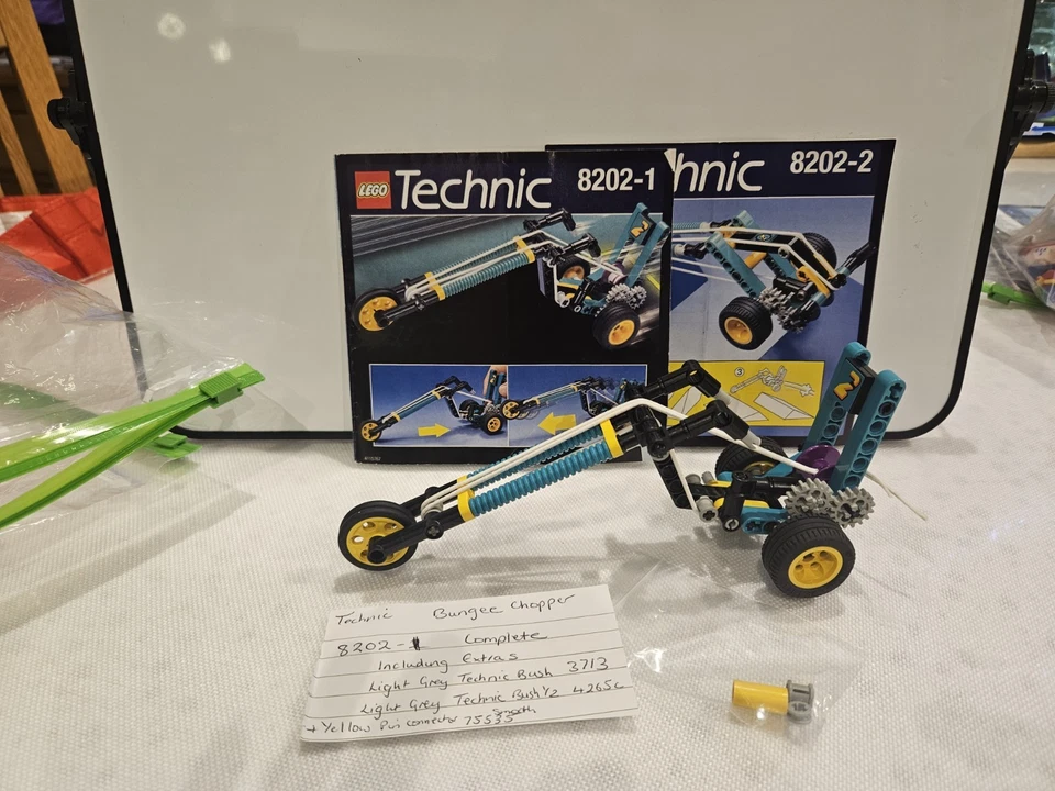LEGO Technic 8202 Blast Off Chopper with Bungee Cord Power!, photo 1 of 5