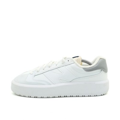 New Balance Damen CT302LP Schuhe Weiß/Grau Leder Low Top CT302 Sneaker EU 40