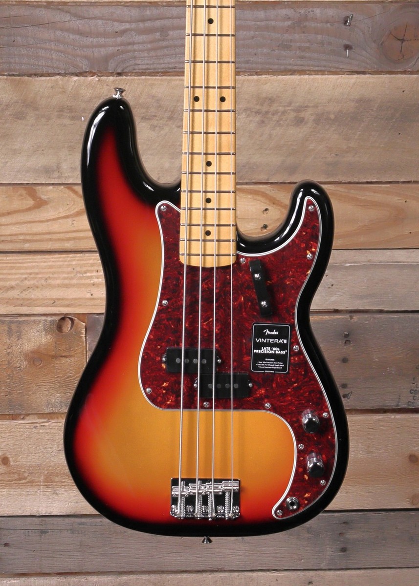 Fender Vintera III Late '60s Precision Bass 3-Color Sunburst w