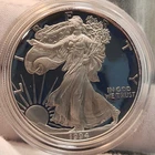 1994 P American Silver Eagle - Choice Proof Bullion $1 Coin OGP COA Q-7594p