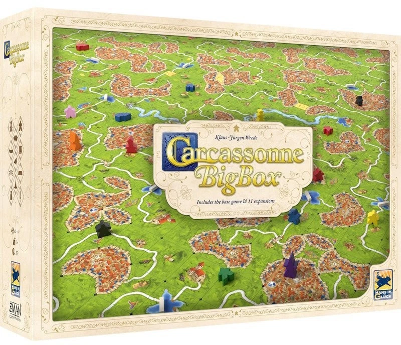 Carcassonne Big Box (V.3.1) 2025 Board Game by Z-Man Games - Image 1 of 1