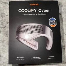 Torras Silver Coolify Cyber Ultimate Wearable Air Conditioner