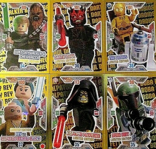 LEGO STAR WARS SERIES 2 Trading Cards 1 