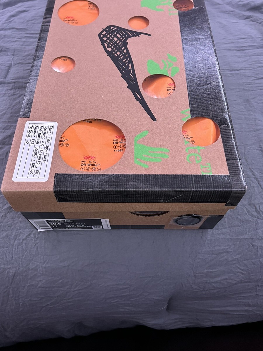 Size 10.5 - Nike Dunk Low x Off-White Lot 02 of 50 2021 Size 10.5 - Nike Dunk Low x Off-White Lot 02 of 50 2021