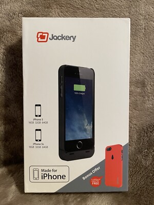 Jackery Leaf iPhone 5/5s Portable Power Battery Case