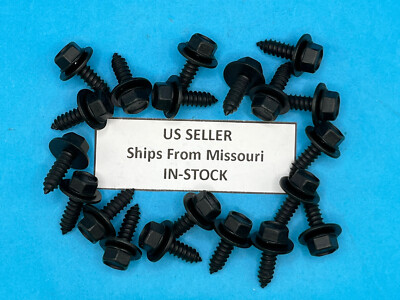#ad Bag of 20 M6.3 x 20mm 10mm Head Sems Sheet Metal Screws for Toyota Splash $12.21