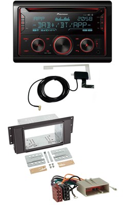 Pioneer 2DIN MP3 DAB USB CD Bluetooth Car Stereo for LandRover Freelander 06
