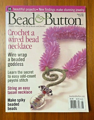 Bead & Button Magazine N°56 - Août 2003 - Perles Et Bijoux