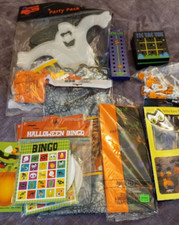 Lot of Halloween Party Supplies
