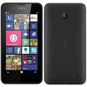 Nokia Lumia 635 schwarz - 8GB (EE GESPERRT) 4G LTE Wifi - GPS Windows Smartphone