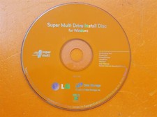                 PC Software CD Disc LG Super Multi Drive Install Ver 3.2e for Windows