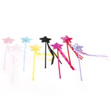 Cute Five pointed Star Fairy Wand Magic Stick Girl Party Princess Favors GN
