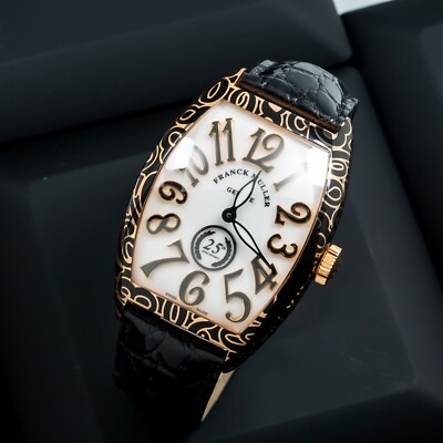 Franck Muller Cintree Curvex 8880CDT 42mm 25th Anniversary White