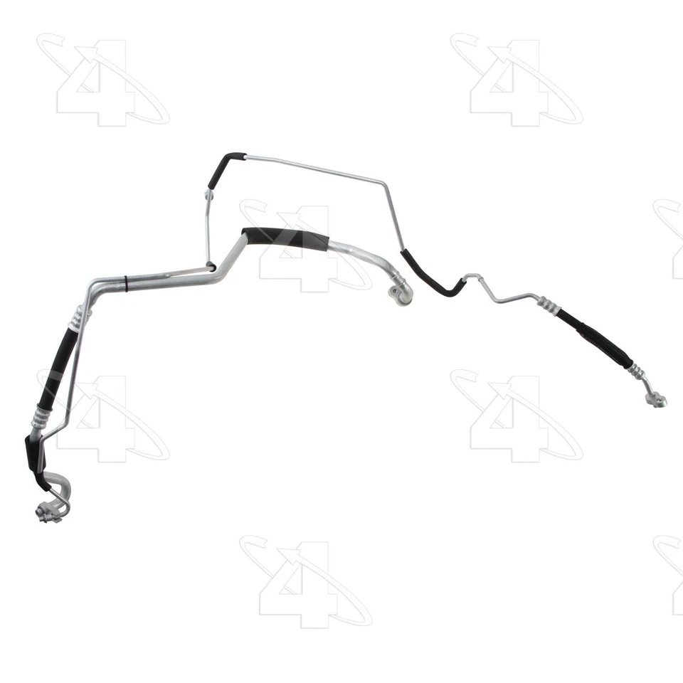 Conjunto de manguera de línea líquida y succión de CA de 4 estaciones para Chevrolet Cruze 2011-2016 Foto 4 de 4