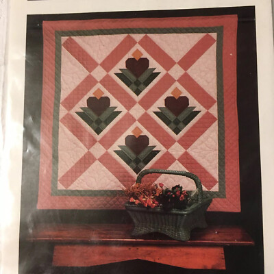 THIMBLEBERRIES ''Heart Blossom'' Wall & Bed Quilt Pattern Lynette Jensen LJ-92218