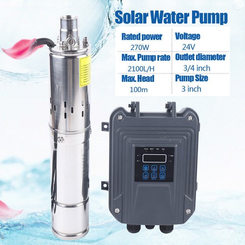 DC Solar Water Pump 24V/48V Submersible Deep Well Pump Farm & Ranch Irrigation - Picture 18 of 25