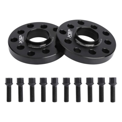 KSP 2PCS M14x1.5 20MM 5X112 & 5x100 Hubcentric wheel spacer for AUDI A3 A4 A6 VW