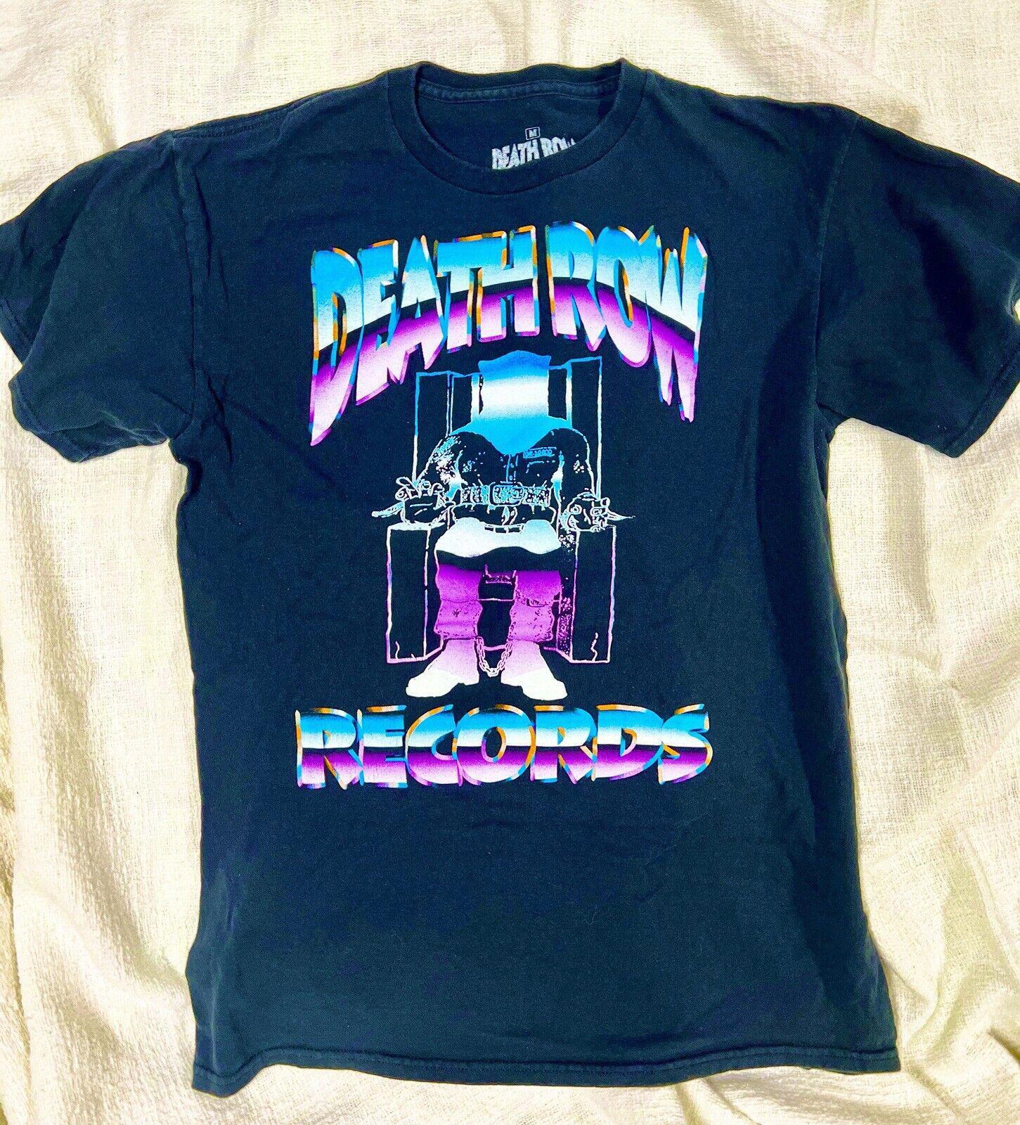 FILA T shirt grafica vintage Death Row Records