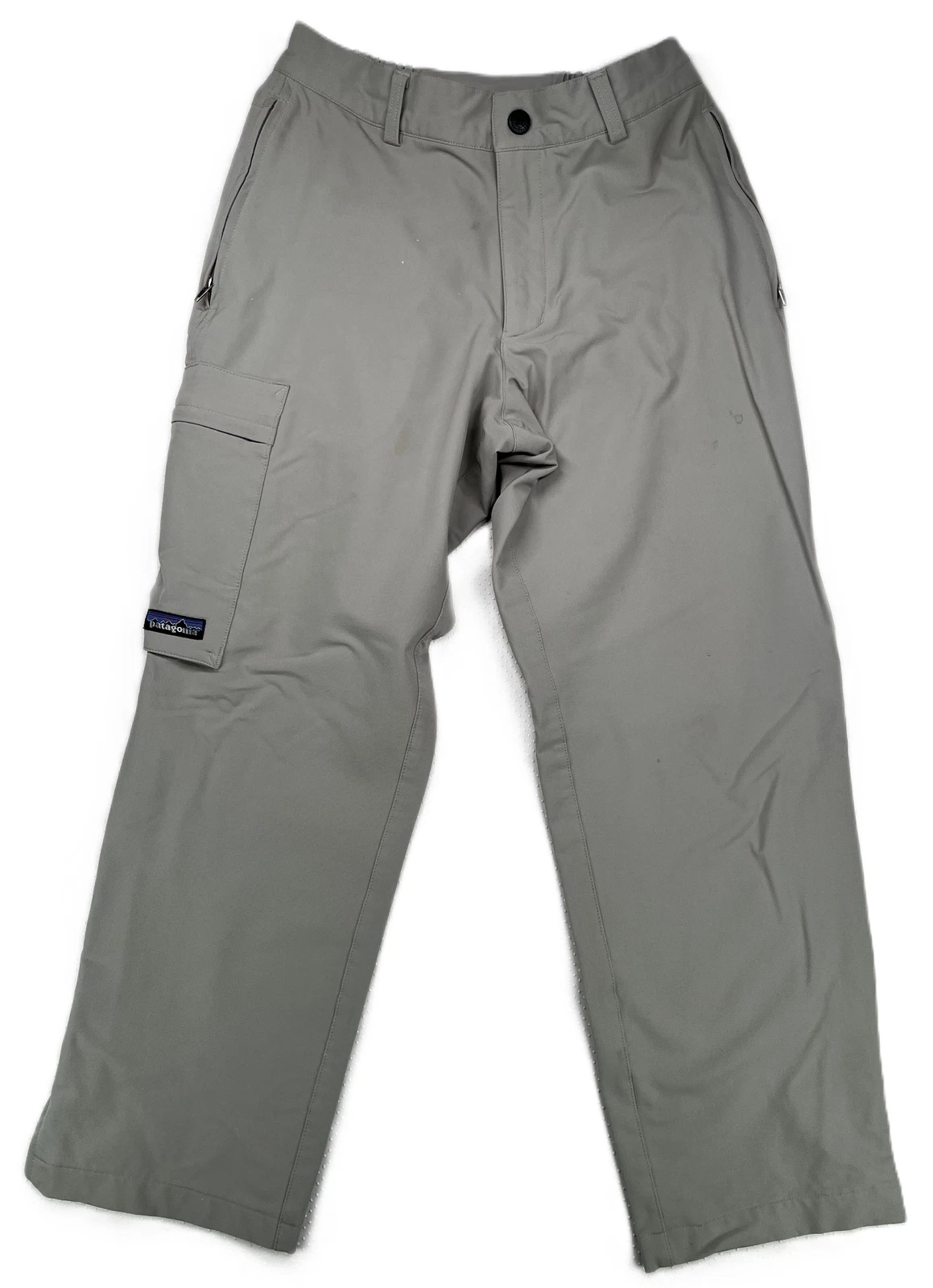 Patagonia Men's Cargo Hiking Pants Straight Leg Zip Ankle Gray Size 30 Outdoor