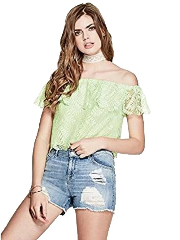GUESS del hombro Tops para mujer
