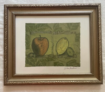 Sarah Van Beckum, Still Life Print Untitled Framed