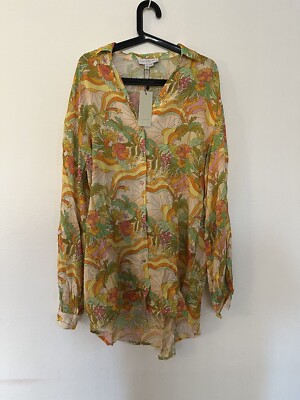Never Fully Dressed Sunset Tropics Women's Shirt 