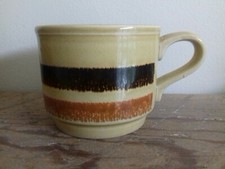 VINTAGE 1970'S RETRO CROCKERY SMALL TEA/COFFEE CUP BILTONS STONEWARE MADE IN UK 