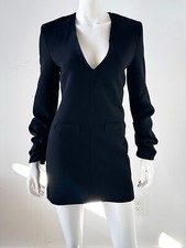 Zara Long Sleeve Mini Dress Black Size XS