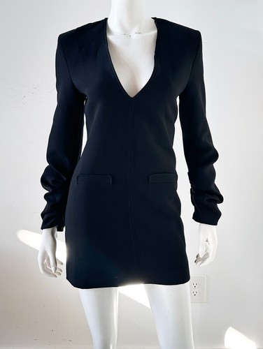 Mini Vestido Zara Manga Larga Negro Talla XS - Imagen 3 de 7