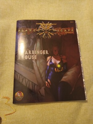 1995 Planescape Harbinger House module #2614 D&D TSR Bill Slavicsek game