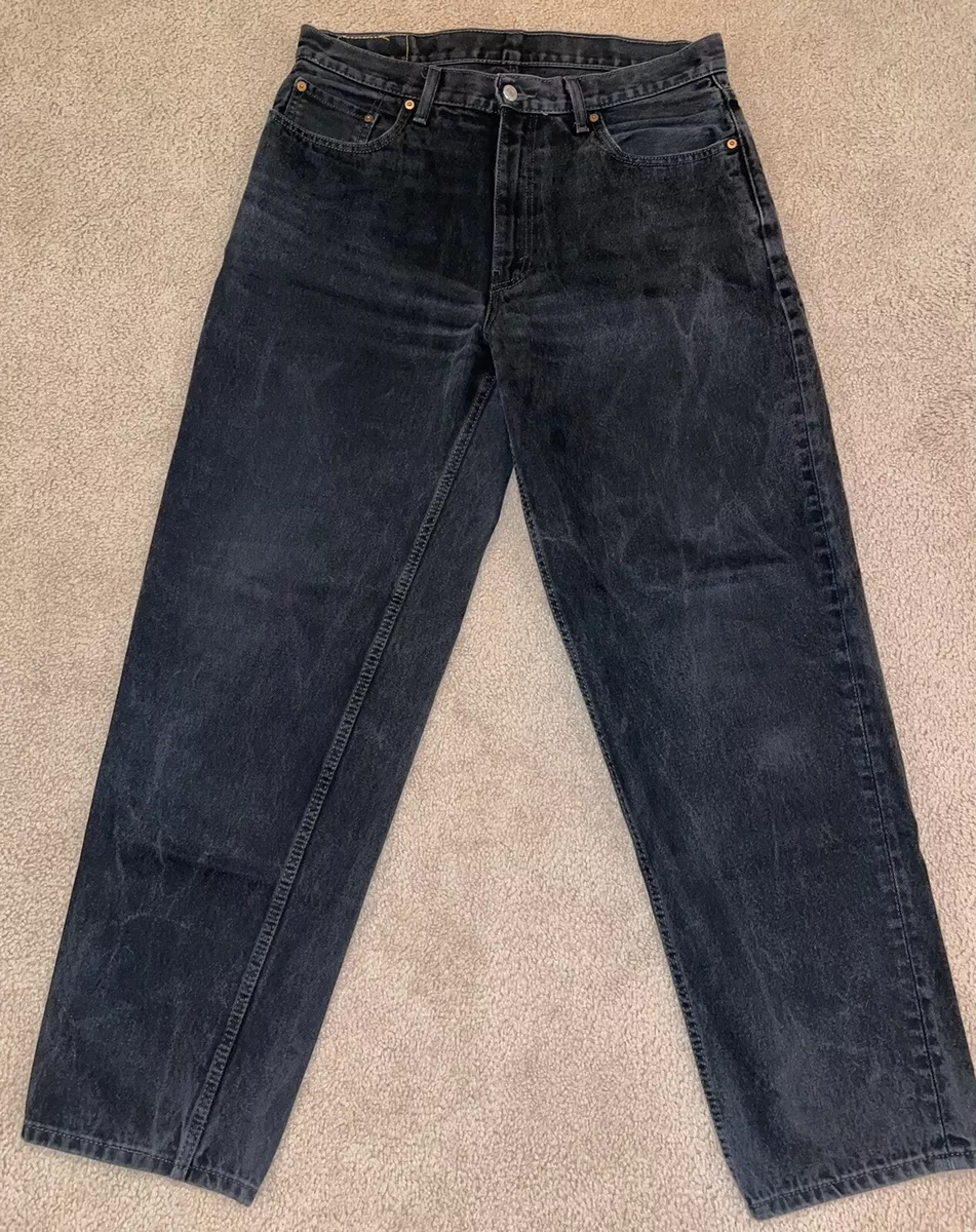 Black levi's 560 comfort fit jeans outlet