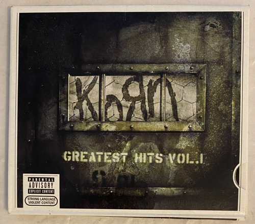 Korn – Greatest Hits Vol. 1 CD 2008 Discbox Slider