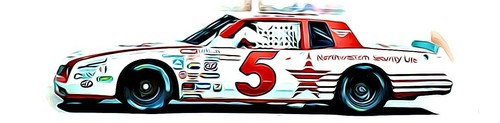 Geoff Bodine Super Shots Gold Digital Art Card and Video Issue #11 / 1000 - Bild 4 von 4