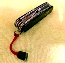 New Victorinox Swiss Army 91mm Knife  BLACK EXPLORER PLUS  1.6703-03 53793 