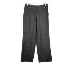 Talbots Collection Black Ramie Trouser Pants     Size: 4P