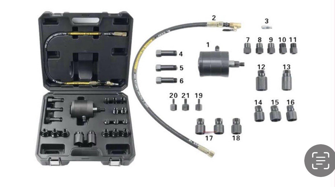 Extracteur pour injecteurs pneumatique outil de démontage à vibration diesel