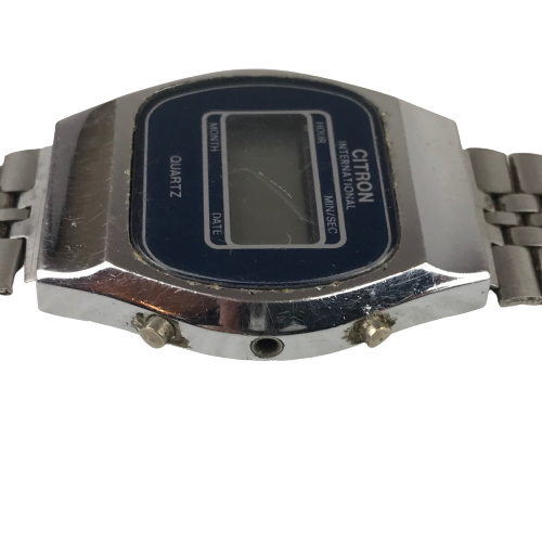 Vintage Citron International Quartz Digital Wrist Watch Made in