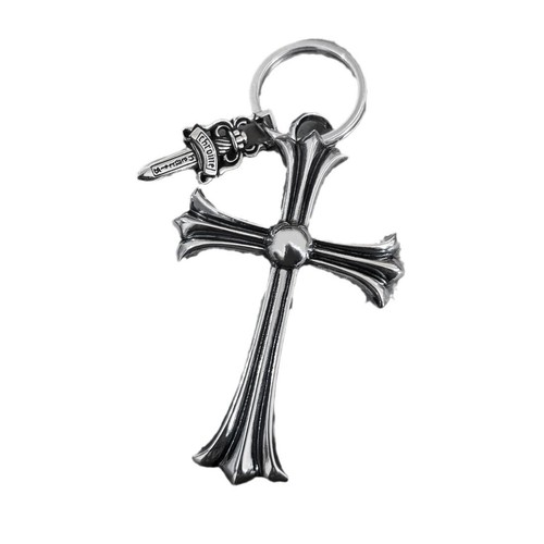 <!--F#f_0-->Chrome Heart Style Silver Cross Keychain | Brand New | Express Shipping ✅<!--F/-->