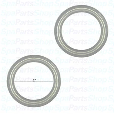 Hot Tub Basics | 2" Spa Heater or Pump Union Gaskets *PAIR* 711-4030 711-4031