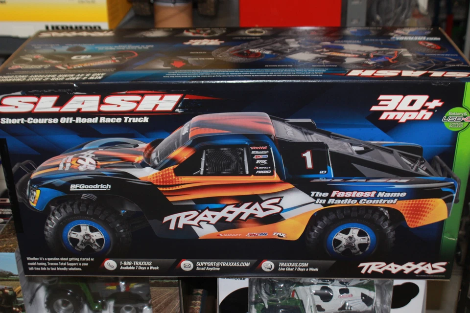 Traxxas 58034-8 Slash orange 2WD Short Course Truck TQ 2,4GHz 1:10  NEU Clipless - Bild 3 von 4