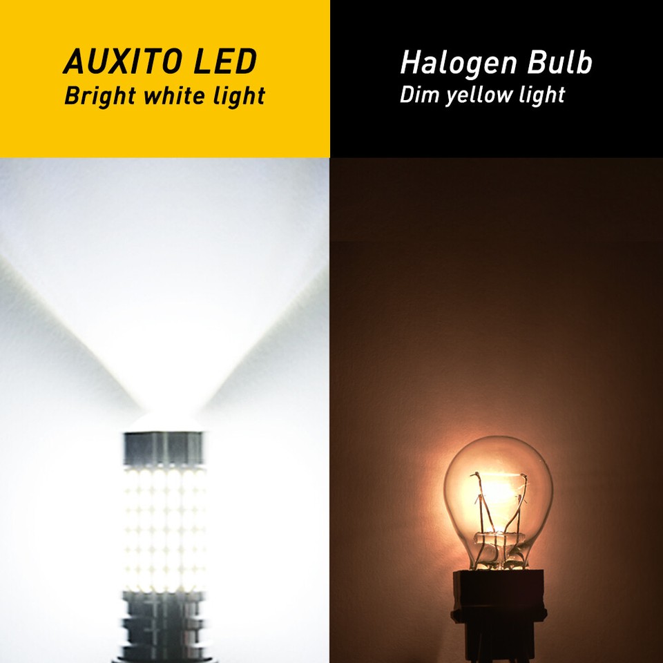 2X LED 3157 White Daytime Running Bulb Light For DRL 00-07 Chevy - Foto 7