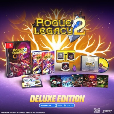 NEW Rogue Legacy 2: Deluxe Edition - Nintendo Switch Limited Run