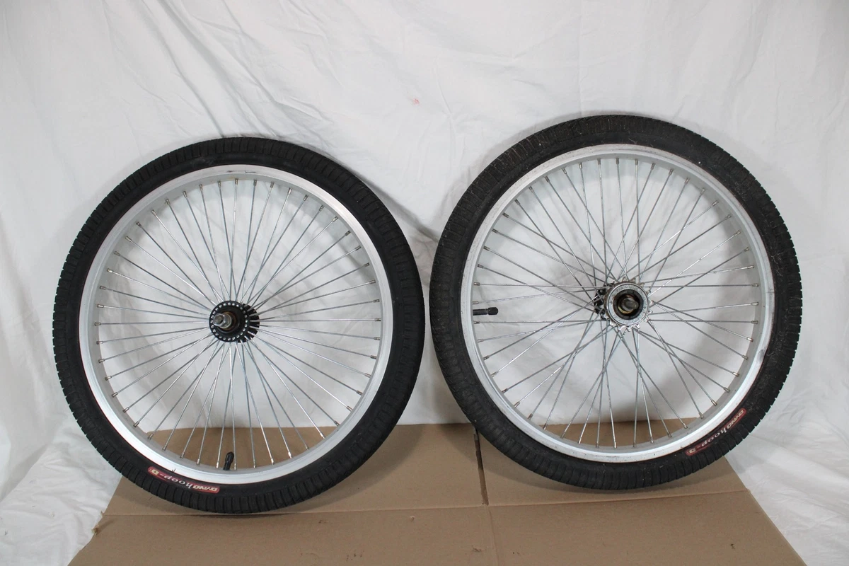 Old School Dyno Zone GT BMX Bike Wheels Tires 20